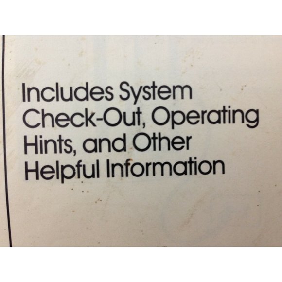 ADAM Smart Writer  Operating Tips Brochures 1983 COLECO - Picture 3 of 9